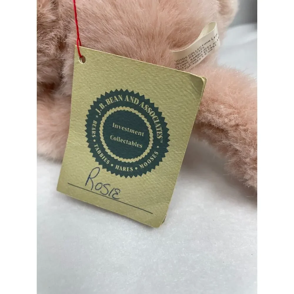 J.B. Bean Rosie O'Pigg Boyds Bear Collection Jointed 12